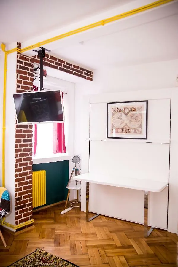 Hotel Steampunk Downtown Studio Bukurešť Apartmán