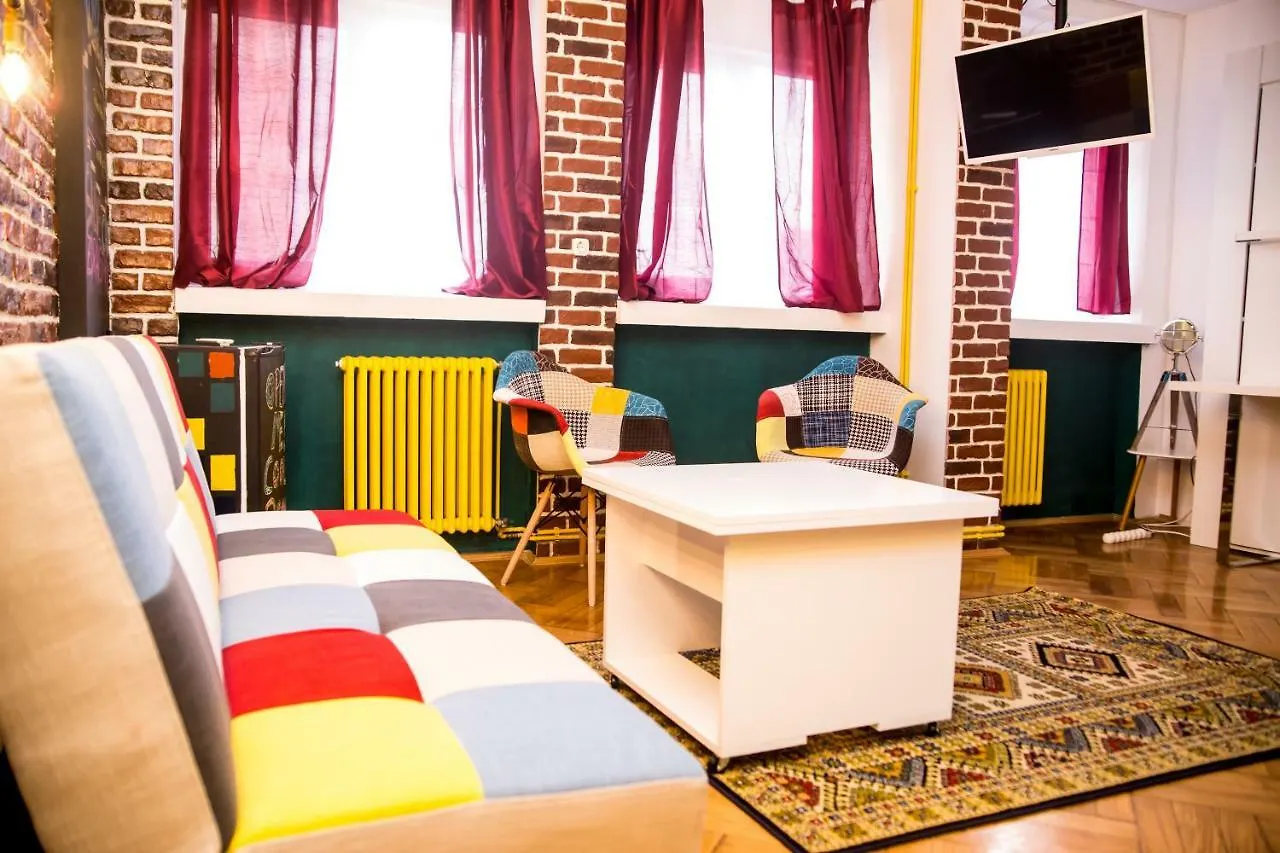 Hotel Steampunk Downtown Studio Bukurešť Apartmán